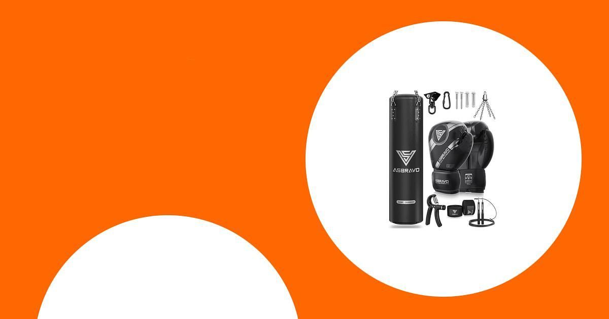 Asbravo Sacco Da Boxe, Guantoni e Accessori